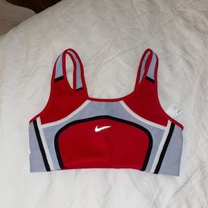 Nike Sports Bra | Size Small | Red & Baby Blue
